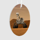 Mars Wissenschaftslabor Neugier Rover. 2 Ornament (Vorderseite)