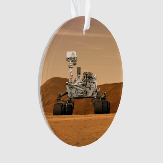 Mars Wissenschaftslabor Neugier Rover. 2 Ornament (Vorderseite)