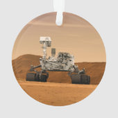Mars Wissenschaftslabor Neugier Rover. 2 Ornament (Rückseite)