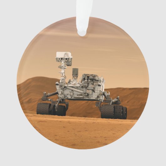 Mars Wissenschaftslabor Neugier Rover. 2 Ornament (Vorderseite)