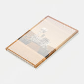 Mars Wissenschaftslabor Neugier Rover. 2 Post-it Klebezettel (angewinkelt)