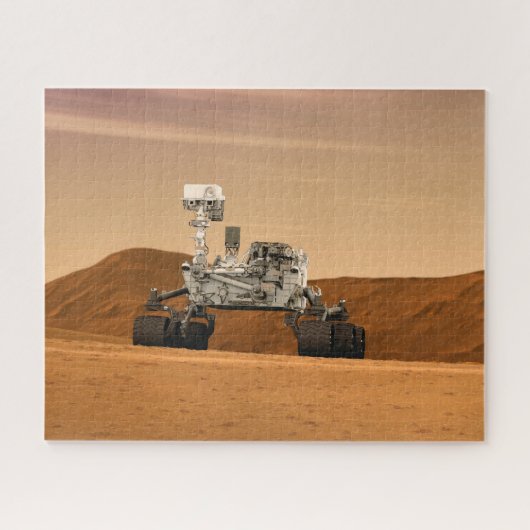Mars Wissenschaftslabor Neugier Rover. 2 Puzzle (Horizontal)