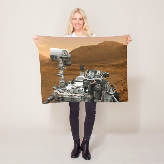 Mars Wissenschaftslabor Neugier Rover. 3 Fleecedecke (Beispiel)