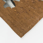 Mars Wissenschaftslabor Neugier Rover. 3 Fleecedecke (Ecke)