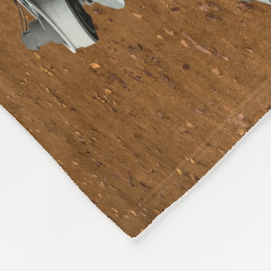 Mars Wissenschaftslabor Neugier Rover. 3 Fleecedecke (Ecke)