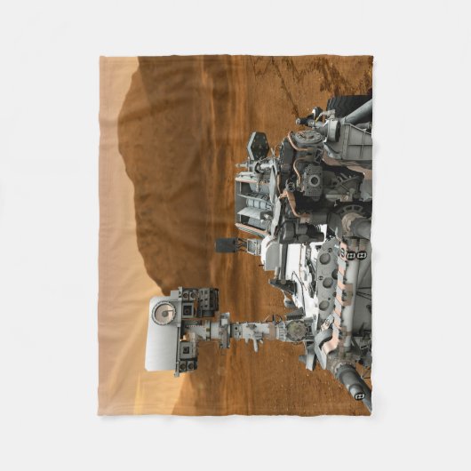 Mars Wissenschaftslabor Neugier Rover. 3 Fleecedecke (Vorderseite)