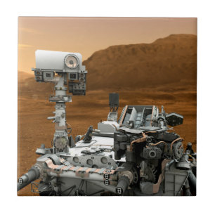 Mars Wissenschaftslabor Neugier Rover. 3 Fliese