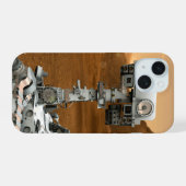 Mars Wissenschaftslabor Neugier Rover. 3 iPhone 15 Hülle (Rückseite (Horizontal))