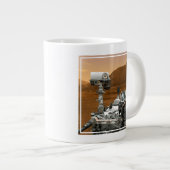 Mars Wissenschaftslabor Neugier Rover. 3 Jumbo-Tasse (Vorderseite Rechts)