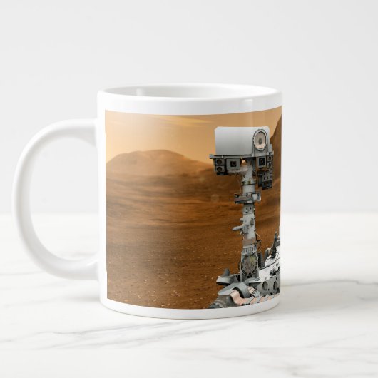 Mars Wissenschaftslabor Neugier Rover. 3 Jumbo-Tasse (Links)