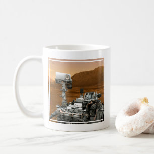 Mars Wissenschaftslabor Neugier Rover. 3 Kaffeetasse