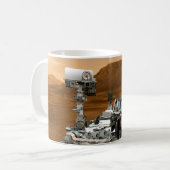 Mars Wissenschaftslabor Neugier Rover. 3 Kaffeetasse (Vorderseite Links)