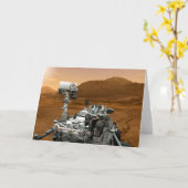 Mars Wissenschaftslabor Neugier Rover. 3 Karte (Gelbe Blume)