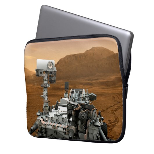 Mars Wissenschaftslabor Neugier Rover. 3 Laptopschutzhülle (Vorderseite Links)