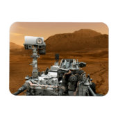 Mars Wissenschaftslabor Neugier Rover. 3 Magnet (Horizontal)