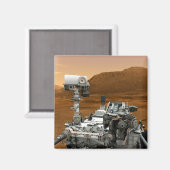 Mars Wissenschaftslabor Neugier Rover. 3 Magnet (Vorderseite/Rückseite)