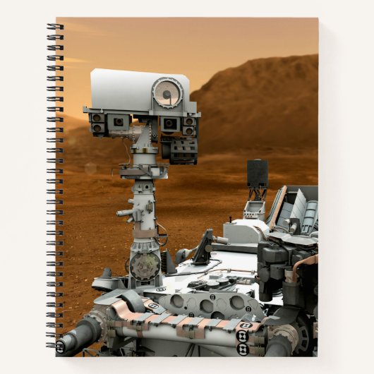 Mars Wissenschaftslabor Neugier Rover. 3 Notizblock (Vorderseite)