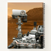 Mars Wissenschaftslabor Neugier Rover. 3 Notizblock (Rückseite)