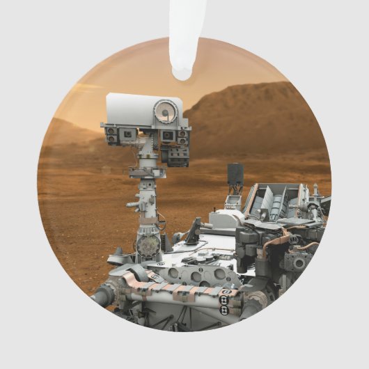 Mars Wissenschaftslabor Neugier Rover. 3 Ornament (Vorderseite)