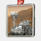 Mars Wissenschaftslabor Neugier Rover. 3 Ornament Aus Metall (Links)