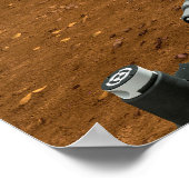 Mars Wissenschaftslabor Neugier Rover. 3 Poster (Ecke)