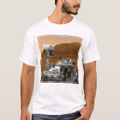 Mars Wissenschaftslabor Neugier Rover. 3 T-Shirt (Vorderseite)
