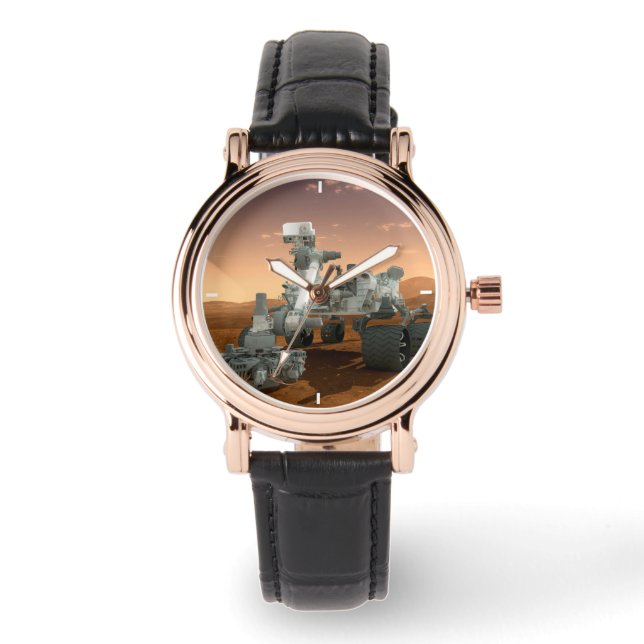Mars Wissenschaftslabor Neugier Rover. 4 Armbanduhr (Vorderseite)