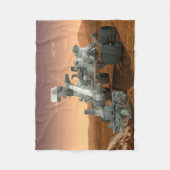 Mars Wissenschaftslabor Neugier Rover. 4 Fleecedecke (Vorderseite)