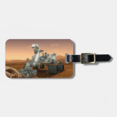 Mars Wissenschaftslabor Neugier Rover. 4 Gepäckanhänger (Vorderseite horizontal)