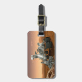 Mars Wissenschaftslabor Neugier Rover. 4 Gepäckanhänger (Vorderseite vertikal)