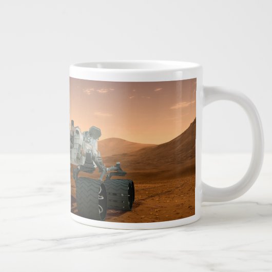 Mars Wissenschaftslabor Neugier Rover. 4 Jumbo-Tasse (Rechts)