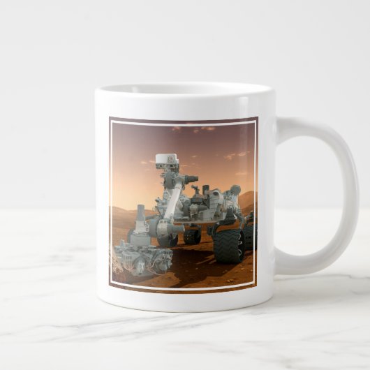 Mars Wissenschaftslabor Neugier Rover. 4 Jumbo-Tasse (Rechts)