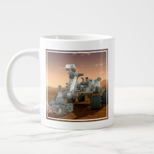 Mars Wissenschaftslabor Neugier Rover. 4 Jumbo-Tasse