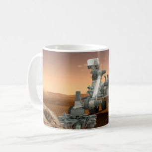 Mars Wissenschaftslabor Neugier Rover. 4 Kaffeetasse