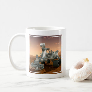Mars Wissenschaftslabor Neugier Rover. 4 Kaffeetasse