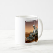 Mars Wissenschaftslabor Neugier Rover. 4 Kaffeetasse (VorderseiteRechts)
