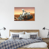 Mars Wissenschaftslabor Neugier Rover. 4 Leinwanddruck (Insitu (Schlafzimmer))