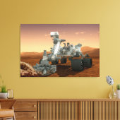 Mars Wissenschaftslabor Neugier Rover. 4 Leinwanddruck (Insitu (Wohnzimmer))