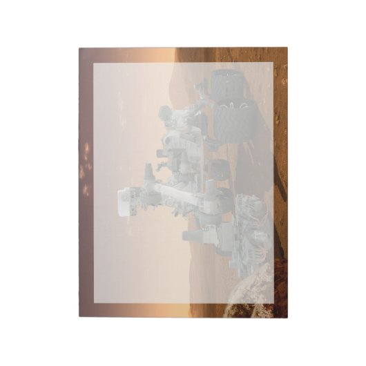 Mars Wissenschaftslabor Neugier Rover. 4 Notizblock (Rotiert)