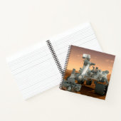 Mars Wissenschaftslabor Neugier Rover. 4 Notizblock (Innenseite)