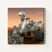 Mars Wissenschaftslabor Neugier Rover. 4 Notizblock (Rückseite)