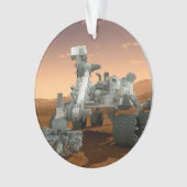 Mars Wissenschaftslabor Neugier Rover. 4 Ornament (Vorderseite)
