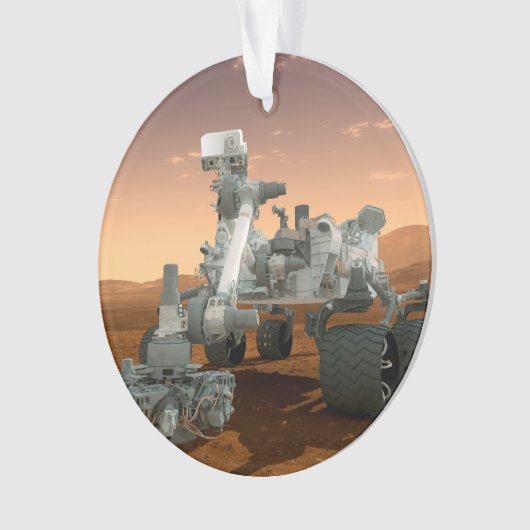 Mars Wissenschaftslabor Neugier Rover. 4 Ornament (Vorderseite)