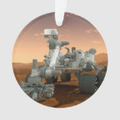 Mars Wissenschaftslabor Neugier Rover. 4 Ornament (Vorderseite)