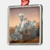 Mars Wissenschaftslabor Neugier Rover. 4 Ornament Aus Metall (Links)