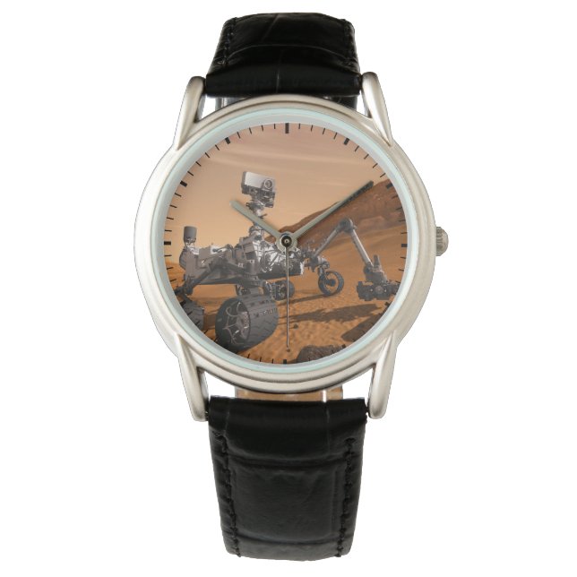 Mars Wissenschaftslabor Neugier Rover. Armbanduhr (Vorderseite)