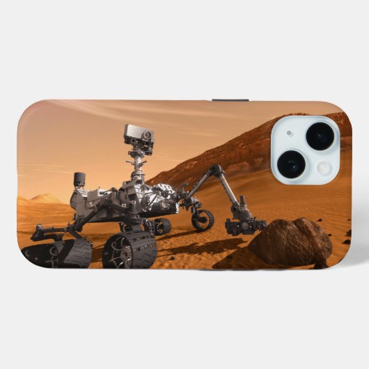 Mars Wissenschaftslabor Neugier Rover. Case-Mate iPhone Hülle (Rückseite (Horizontal))