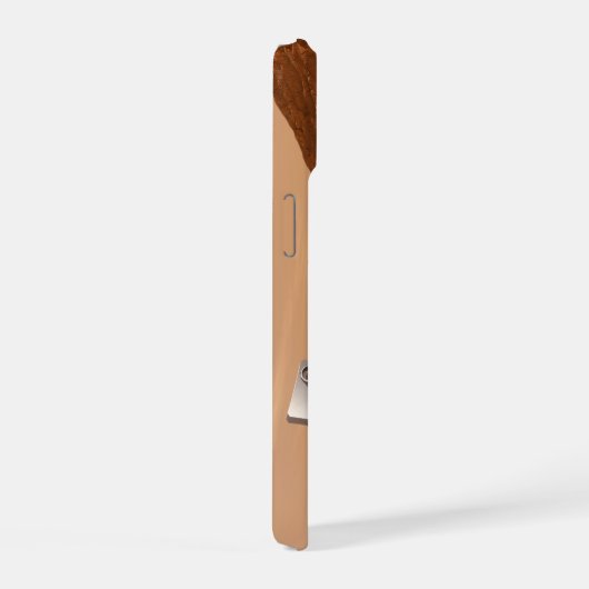 Mars Wissenschaftslabor Neugier Rover. iPhone 15 Hülle (Rechte Seite)