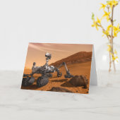Mars Wissenschaftslabor Neugier Rover. Karte (Gelbe Blume)
