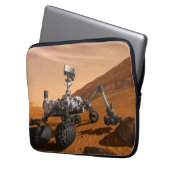 Mars Wissenschaftslabor Neugier Rover. Laptopschutzhülle (Vorderseite Links)